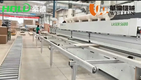 Promotional video of laser edge banding machine. (2