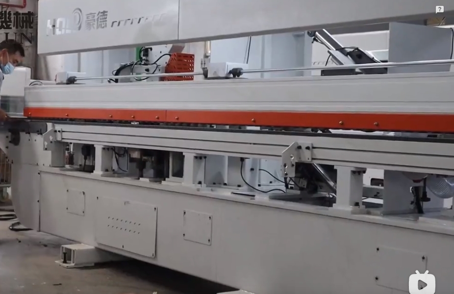 Cutting type slotting and edge banding machine (1