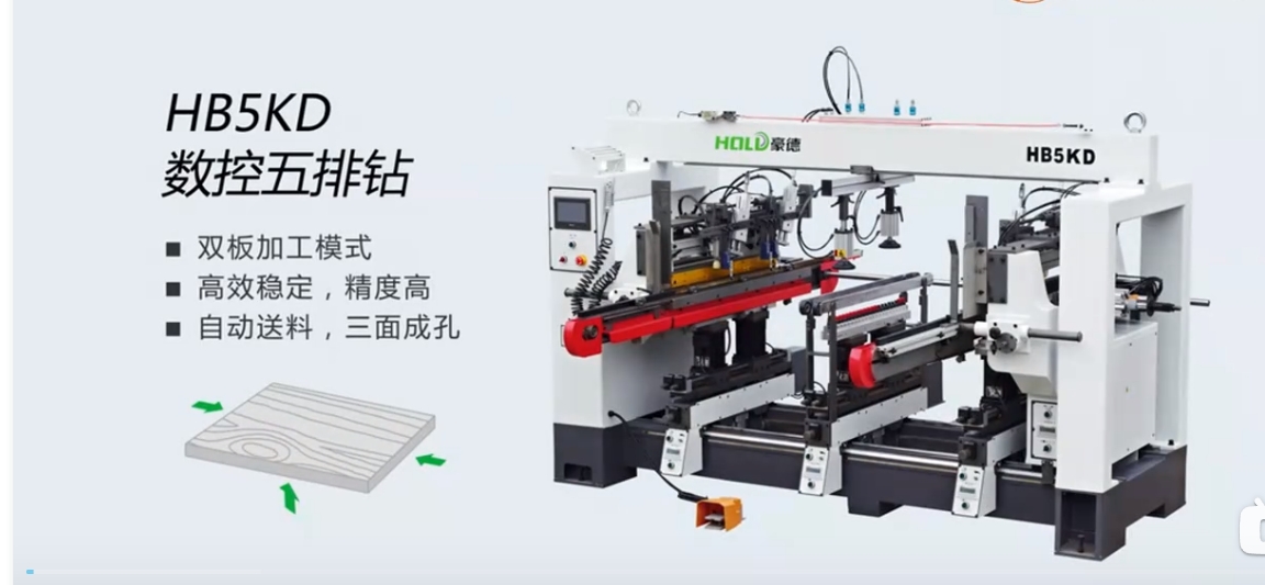 CNC five-row drill 1 (1