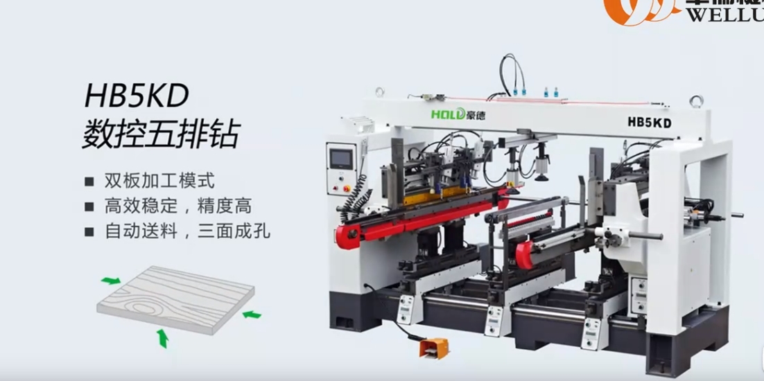 CNC five-row drill 1 (2