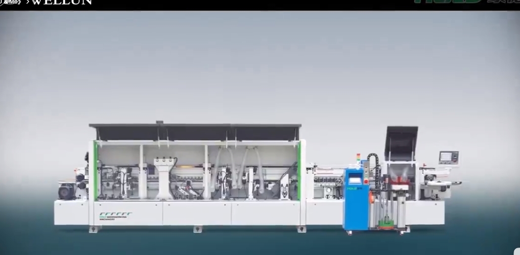 Promotional video of wooden door edge banding machine 3 (2