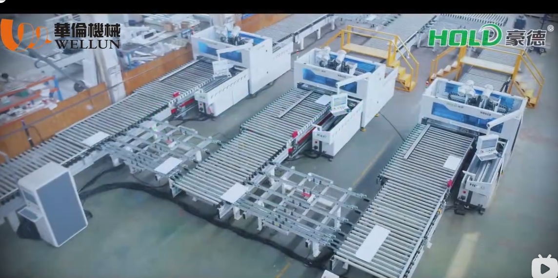 Six-sided Drill 3-machine connection promotional video (2