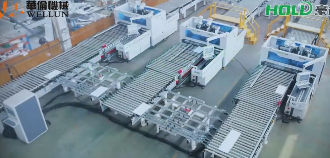 Six-sided Drill 3-machine connection promotional video (3