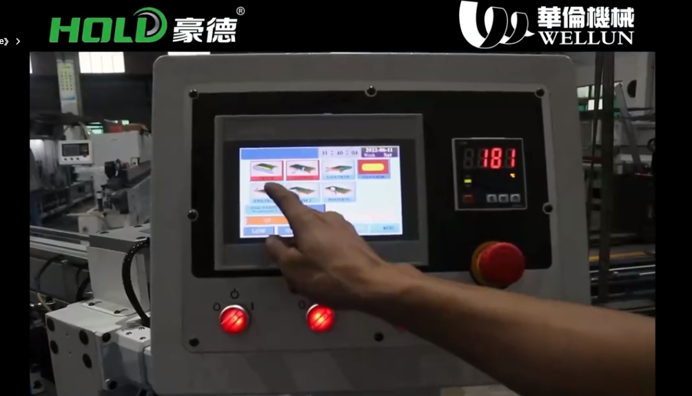 New HD611 edge banding machine (2