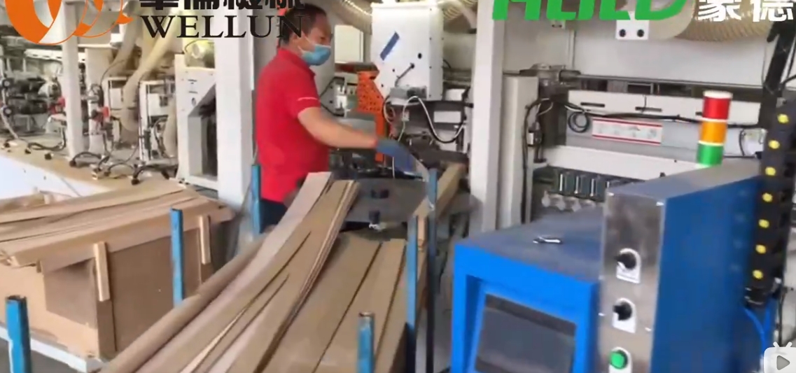 Wooden edge banding machine (2
