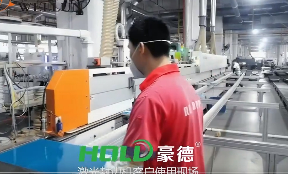 Red Apple laser edge banding (2