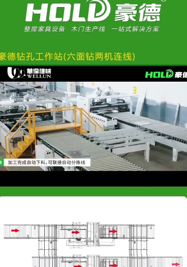 Haode Drilling Workstation (Six-sided drill with two machines connected) 3